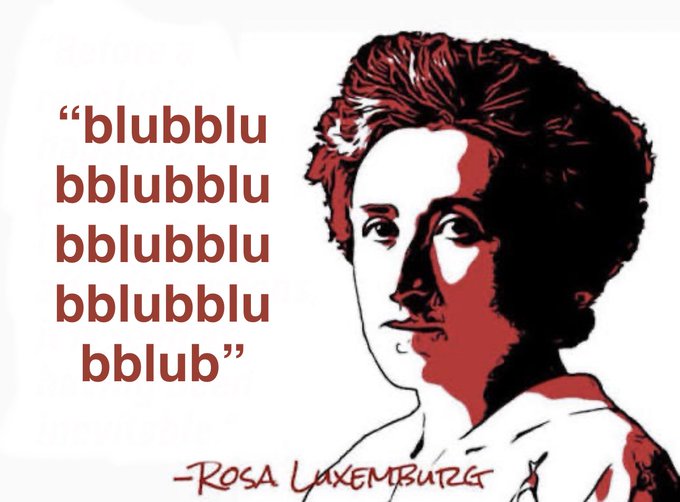 EnglLibertarian's tweet photo. @bandtistbraden Can I buy 2 Rosa Luxemburgs and 2 canals? https://t.co/WqQo5fsK5R