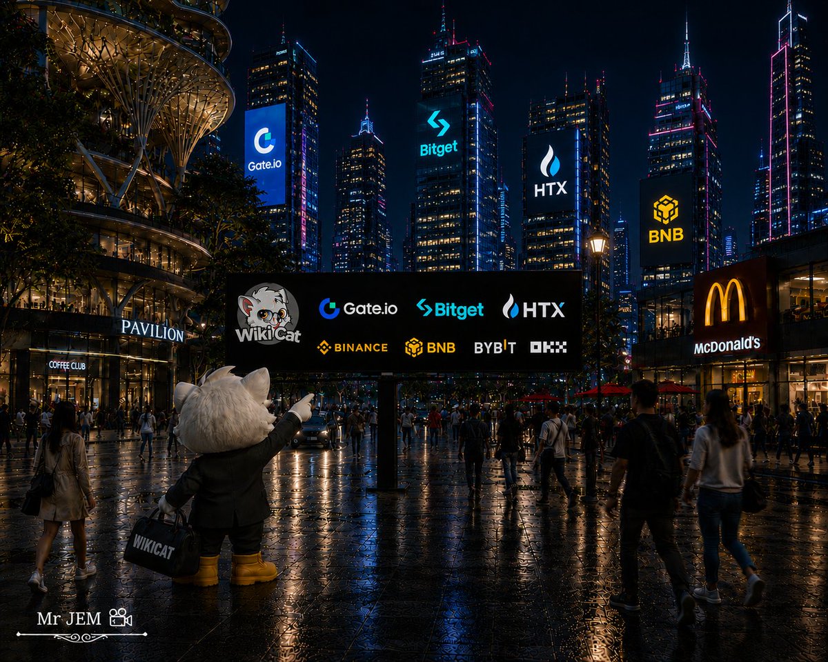 MRJEM0306's tweet photo. 🚨WIKICAT WAKE-UP CALL 

Read patiently. 🧠

First of all, I want to appreciate every member of the $WKC Army who has been showing up consistently throughout this downtrend. God bless you all.

Pay attention to this image. You'll see a confident $WKC cat dressed in corporate suit, carrying a briefcase and pointing directly at a billboard filled with multiple exchange logos.

This isn't just an image. It's a message.

For the past few months, we've been fighting people who only show up to speak negatively about $WKC during bearish conditions. Thankfully, they've now realized that the project is far stronger than they imagination. We can win with or without them.

“This image represents global domination for $WKC.”

I still remember last year when multiple exchanges were posting cat memes because of how active our community was, but today you hardly see such.

At this stage, I honestly can't compare any other community to SMC DAO ecosystem.

The reason the momentum has slowed is simple: The entire crypto market is down. Anyone using $WKC alone as an example is either being dishonest or trying to manipulate the community.

The reason I remain focused is because I've taken my time to study the project, the developer, and the value of the entire ecosystem.

When influencers create unnecessary noise, I don't give them my attention. I don't even engage with their posts.

If we can all unite with one voice and return to what made us successful last year, shilling to exchanges instead of arguing with influencers, we'll achieve far more.

Remember, the community won exchange free listing through collective effort, not because of influencers.

So why aren't we more organized?

Instead of repeating the same cycle, I'm expecting more people to bring fresh ideas that can energize and grow the community.

I'll end with this: ↓

“The moment you become obsessed with what people say about you, you limit your own growth because your focus shifts away from being productive.”

Wake up, CT. 🐱🔥