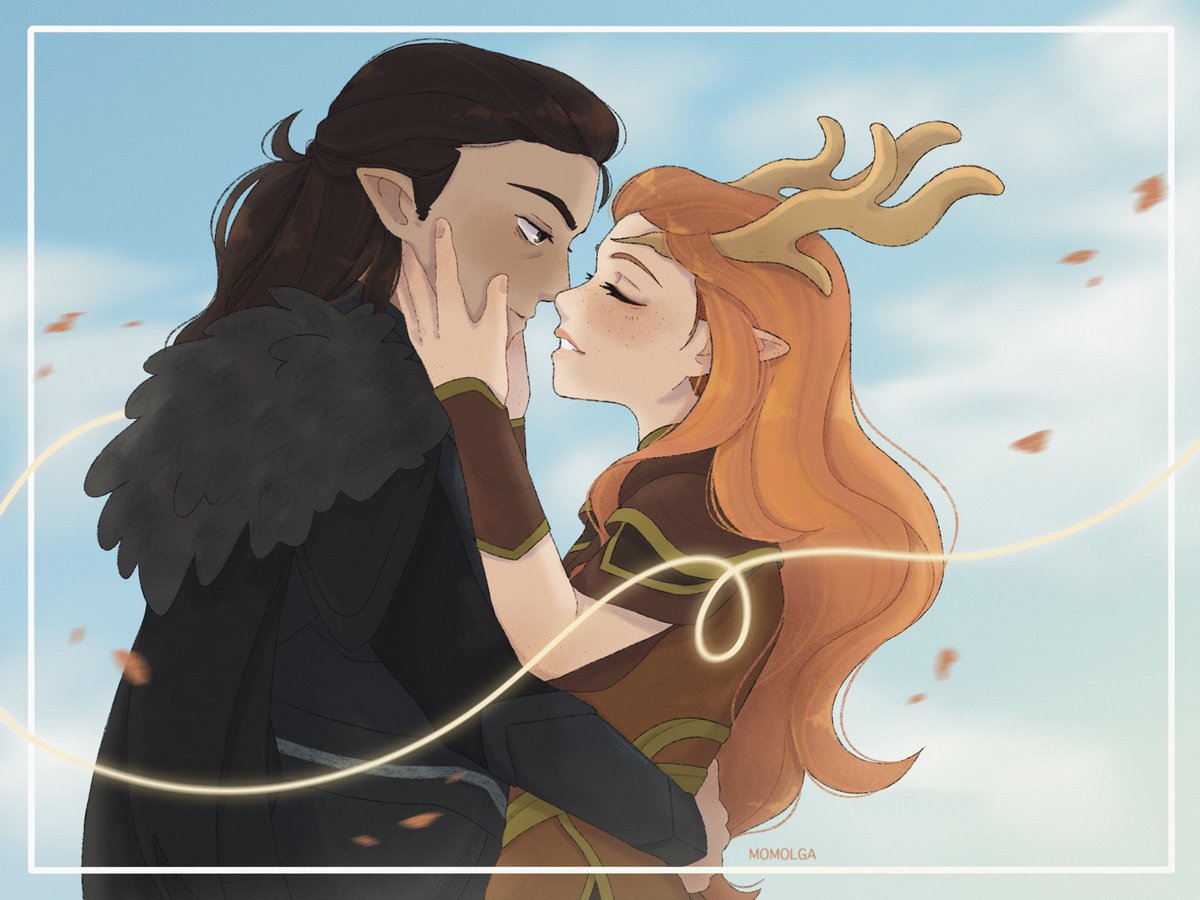momolgaa's tweet photo. “You know I’m in love with you, right?”🧡

#voxmachina #criticalrolefanart #vaxleth https://t.co/Jkhtosi6sR