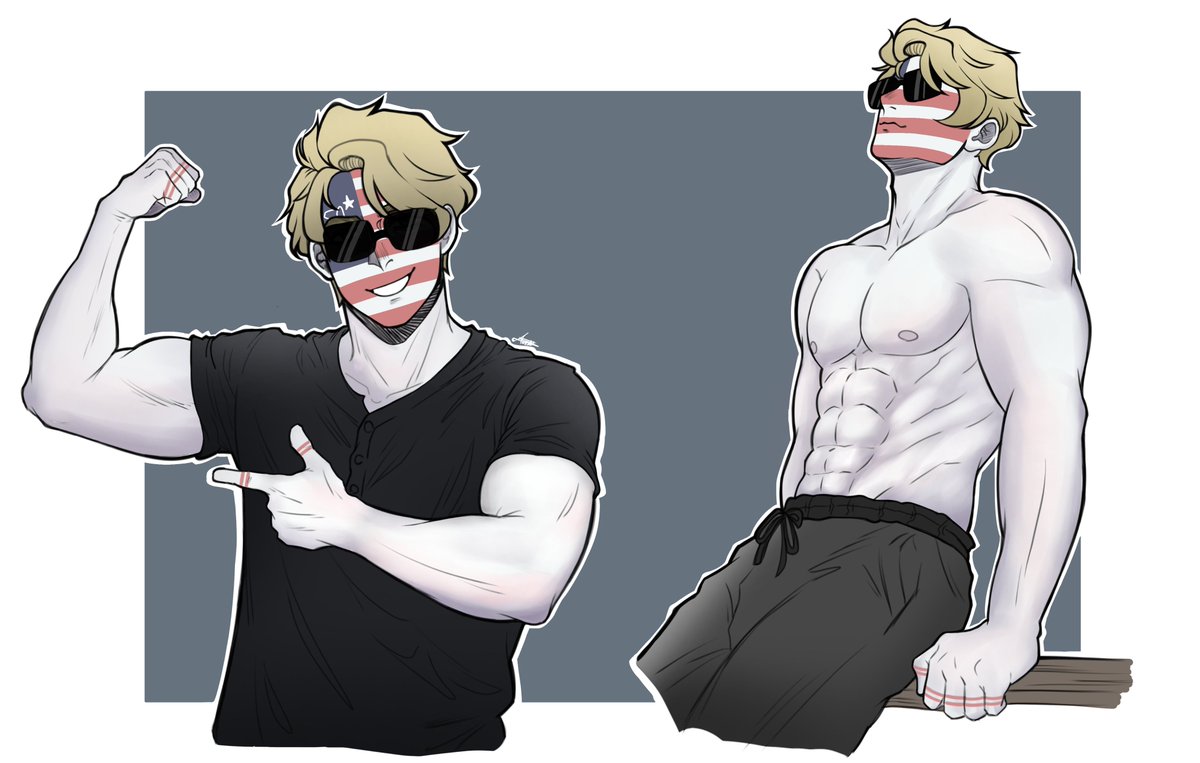 AnnDLNkv's tweet photo. 🇺🇲✨
Hola
(Con intenciones de revivir el fandom)
#CountryHumans #CountryHumansUSA
#countryhumansamerica
#CHfandom #digitalart #ibisPaintX #art https://t.co/x7Q73qVwXu
