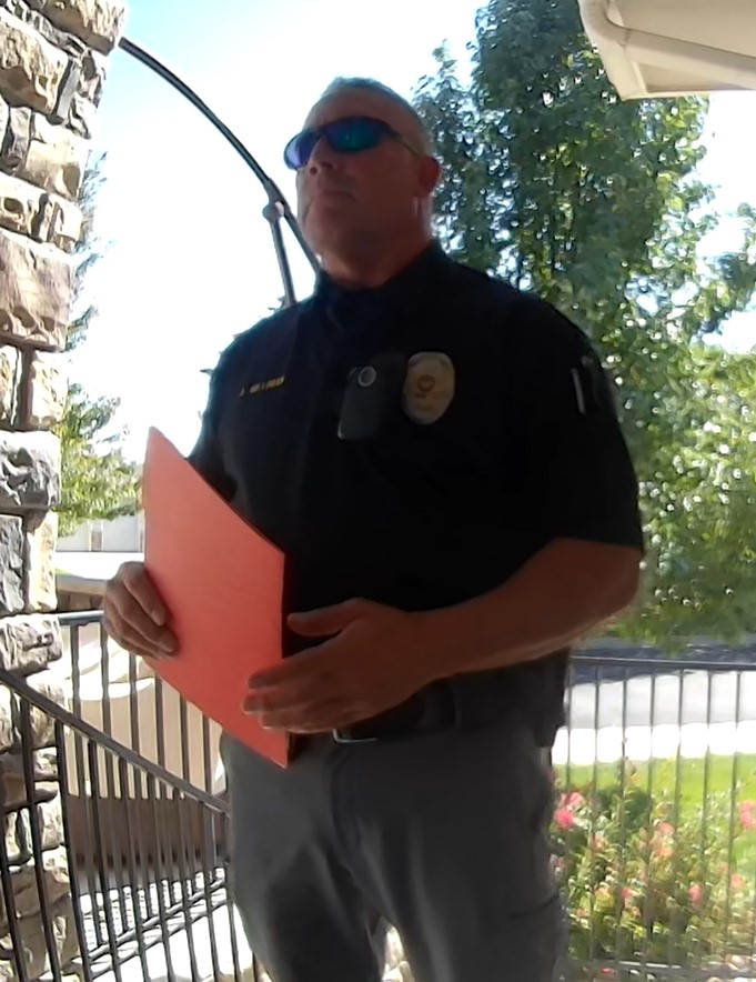 martinDouglas_'s tweet photo. This is really scary sh#t...

Sgt. Jamie Milliman of Columbine Valley Police; Colorado was "100% sure"  Chrisanna Elser was a thief. That Mrs Elser stole a $25 package off a porch because the FLOCK camera "is locked in. There is zero doubt." 

The douche bag was wrong, it was not Mrs Elser she was exonerated by evidence that she collected and had to provide to police. Chief Bret Cottrell reviewed and in return dropped the said charges. 

No words from the a$$hole Sgt Jamie Milliman; he was ordered training for 30 days - No disciplinary actions. FYI: Sgt Jamie Milliman was fired in 2013 from Jefferson County Sheriff's Office. 

wash - rinse - repeat

Mrs. Elser had to clear her own name, use her own time and assets otherwise she would have been marked a 100% criminal. 

Not only are we under a digital microscope we are at the mercy of lazy FLOCK'ed cops. 

Remember police are not your friends and you don't answer questions!

#ThinBlueSpine