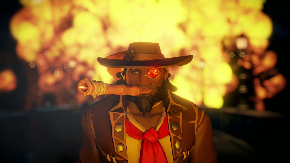 ASeaSalty's tweet photo. "I count two guns."

Theme: Movie Moments  

#Sotshot 
#SeaOfThieves
@SeaOfThieves https://t.co/2oY9dvISeF