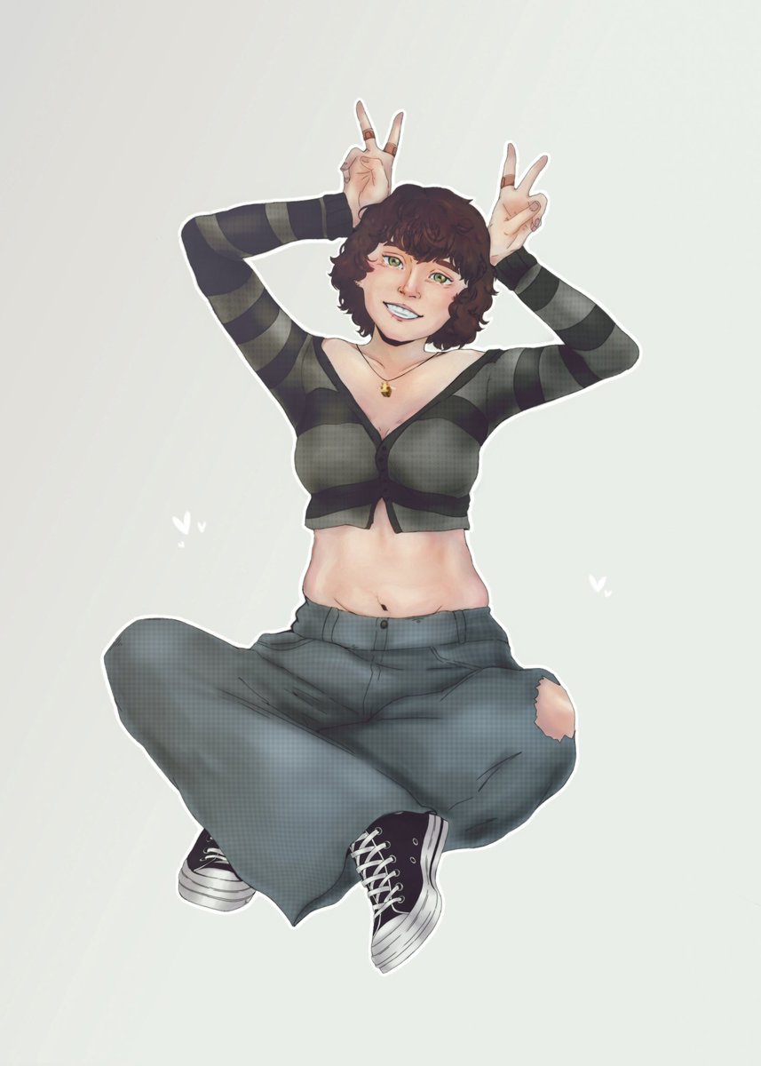 _inkcarnival's tweet photo. [ OC - Winnifred Grimes, 'Winnie'] 

Impulsive, brave, enthusiastic, and stubborn, let me introduce to u Winnie 🌻

--> searching for oc's creators moots!!

#oc #originalcharacter #drawing #draw #artist #art https://t.co/5BnH0p6Har
