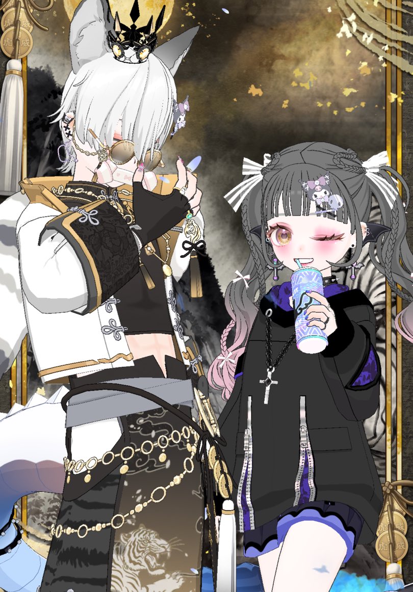 N1_Fukase's tweet photo. トー横に行ってもグリ下行っても水戸行っても地雷系に会えたことない僕がここで真隣にこんなに可愛い地雷系にあえて感動です https://t.co/j2s2dZh6Hh