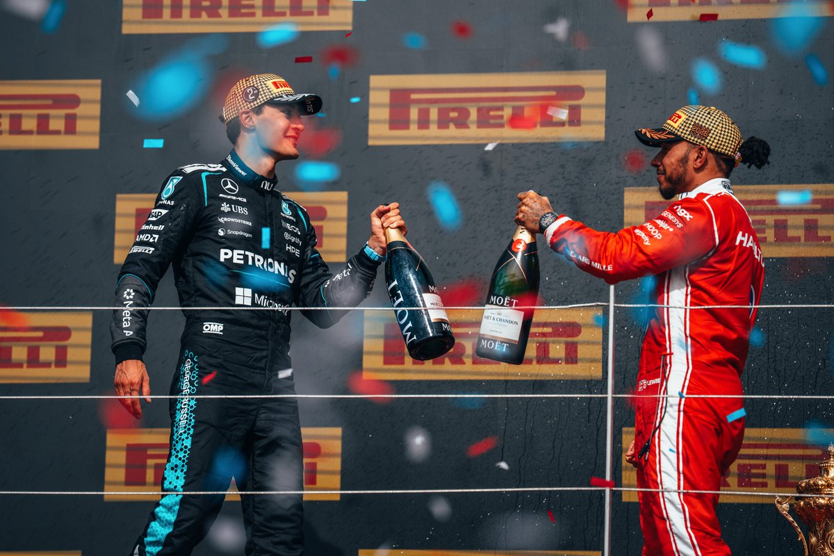 amgmotorsport's tweet photo. #F1 – GR63 🍾🍾 LH44

Admin refused to crop this picture. 

#BritishGP https://t.co/AcuGTb34Ra