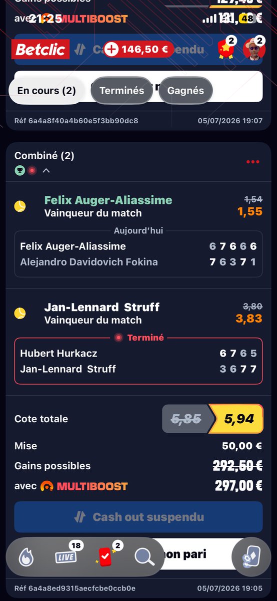 aarakinhoo's tweet photo. @Betclic j’espère vous allez payer struff sinon vous êtes vrmt un site de voleur https://t.co/WxUr3ArRex