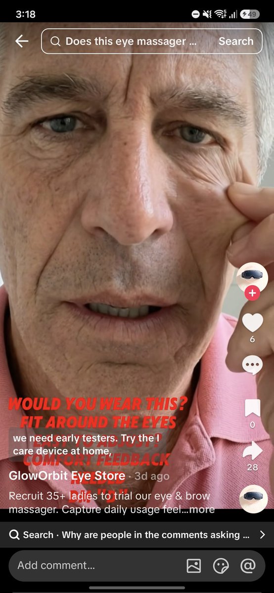 neery___'s tweet photo. Yo quisiera saber a quién se le ocurrió la brillante idea de usar inteligencia artificial con la cara de Jeffrey Epstein pa promocionar. https://t.co/OILXg38lVX