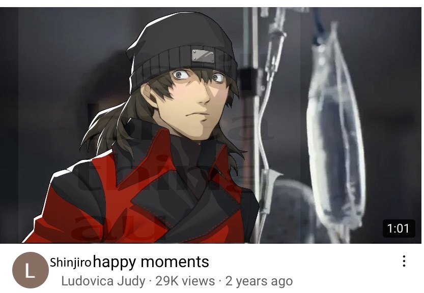 Stellunieee's tweet photo. Shinjiro's social link only being available for a month https://t.co/CuJKwby52m