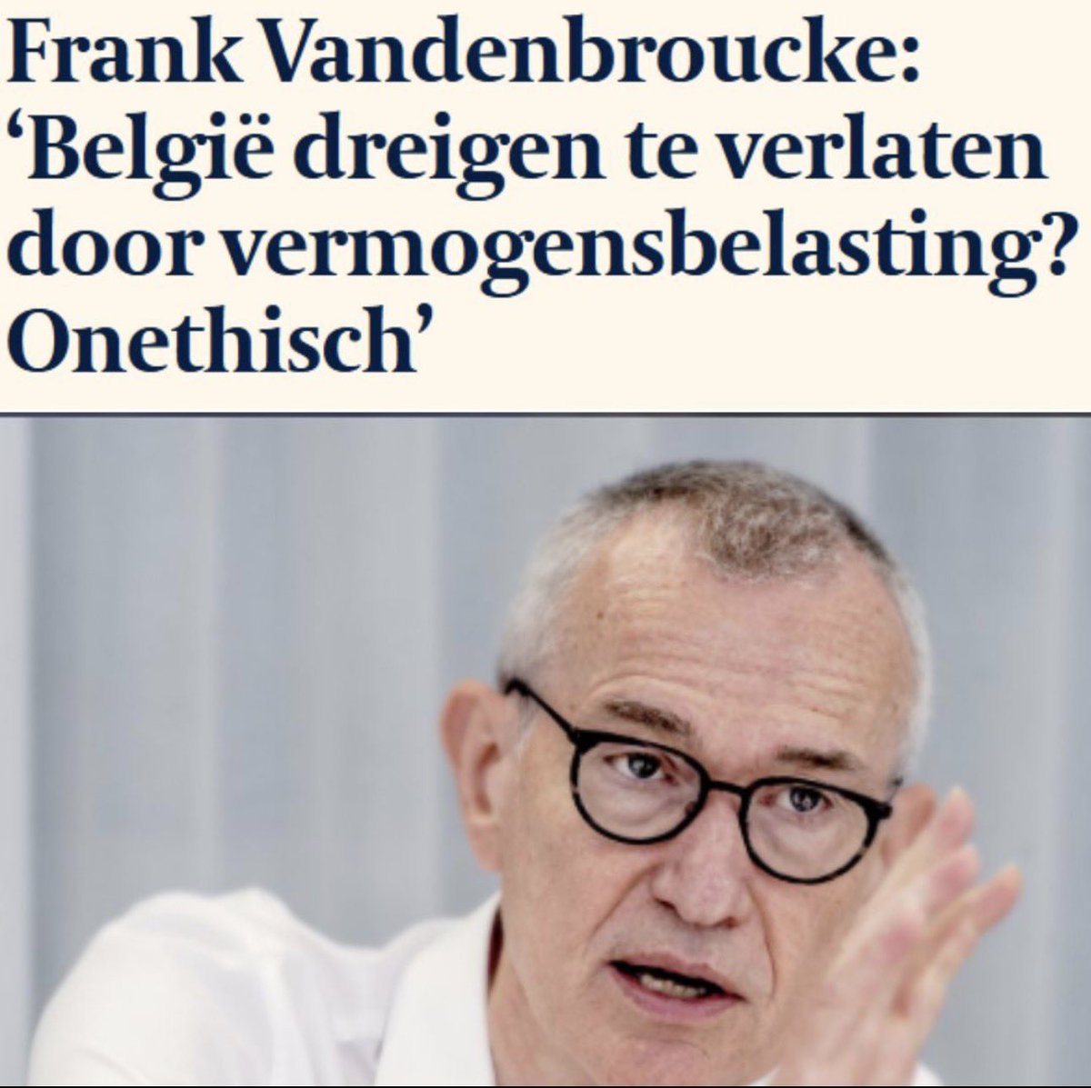 KChaffart's tweet photo. @tijd @HLN_BE Dit is de laatste man die anderen de les kan spellen https://t.co/R8PV1SW0rf
