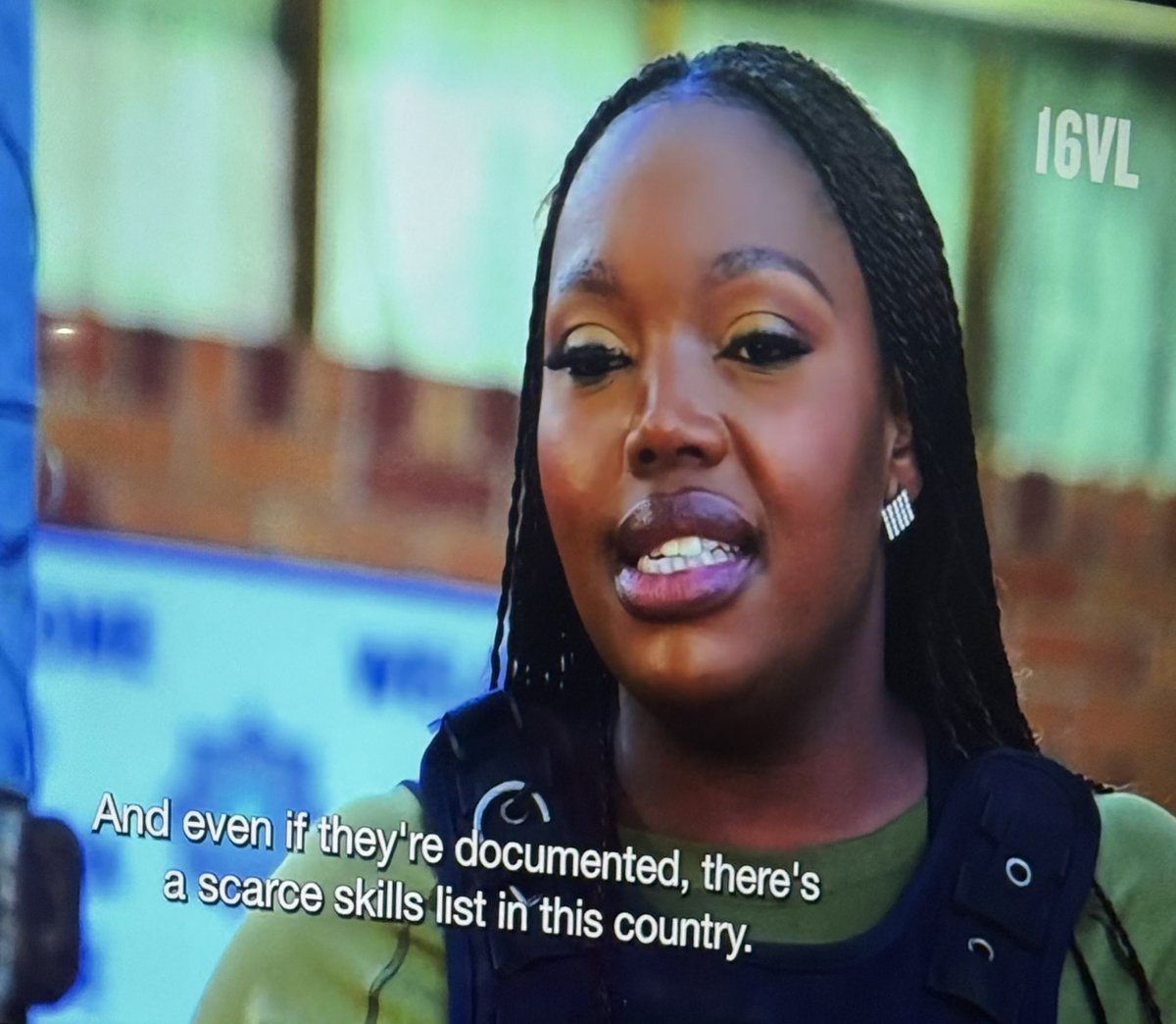 HermaineM's tweet photo. She’s a national treasure, true patriot ✊🏿🇿🇦#XDeport https://t.co/PJDRwHLAZM
