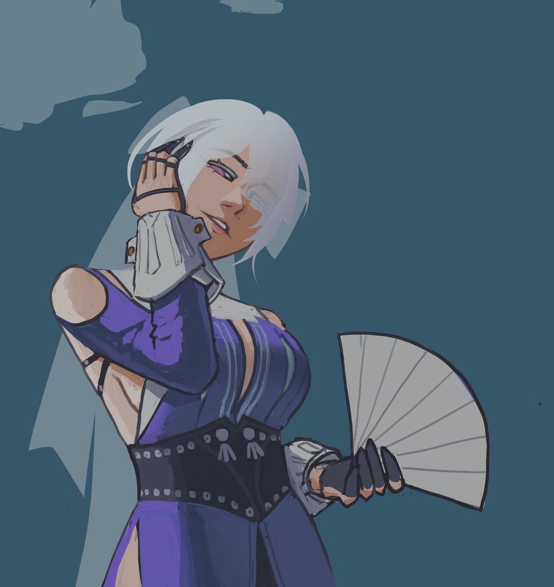 zekareah's tweet photo. Velina early wip
Finally drawing something after ages
#velina #zzzero #art https://t.co/RxkjeZHfRl