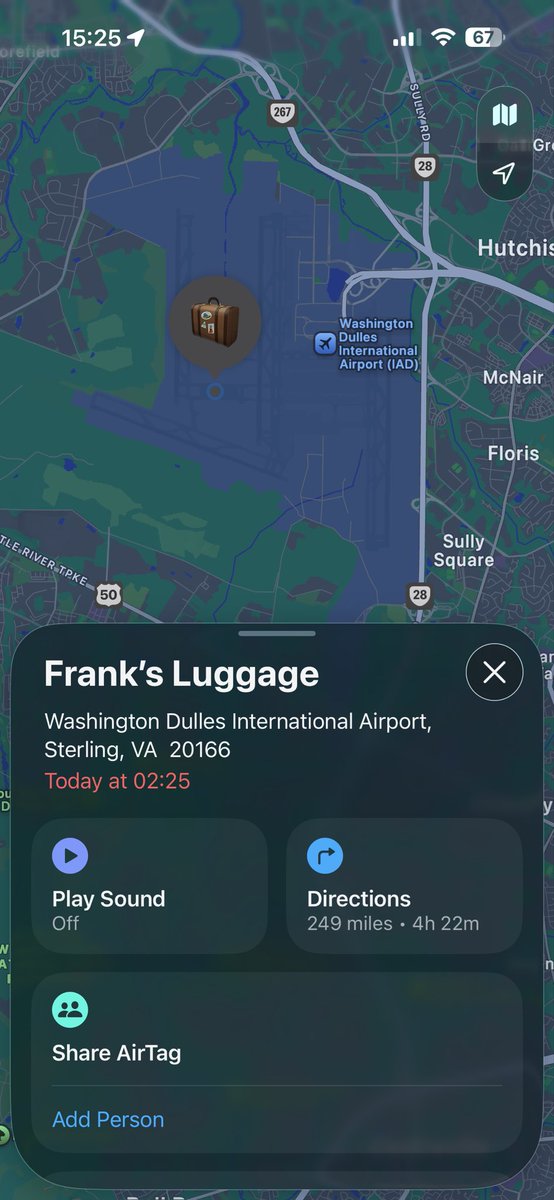 FrancisIula's tweet photo. @JetBlue our luggage for flight 1692 is still on the tarmac. It’s been sitting there for nearly 14 hours. This is getting a bit egregious. https://t.co/dEXIDecSKx