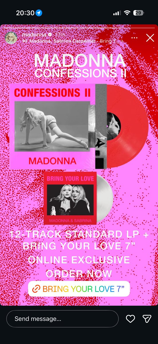 lukej96_'s tweet photo. Why does WarnerRecords not show this??? Neeeed the 7inch! #madonna https://t.co/qRzLhghZCY