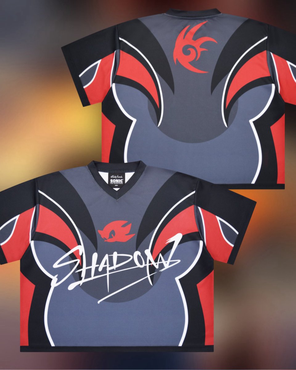 HandsSteady's tweet photo. Shadow Jersey &amp; Sonic Knit Jersey

Available NOW!

Text SONIC to 49469 for updates on future collections

Available Globally (excluding Asia)
©SEGA https://t.co/4QFGrXeHMR