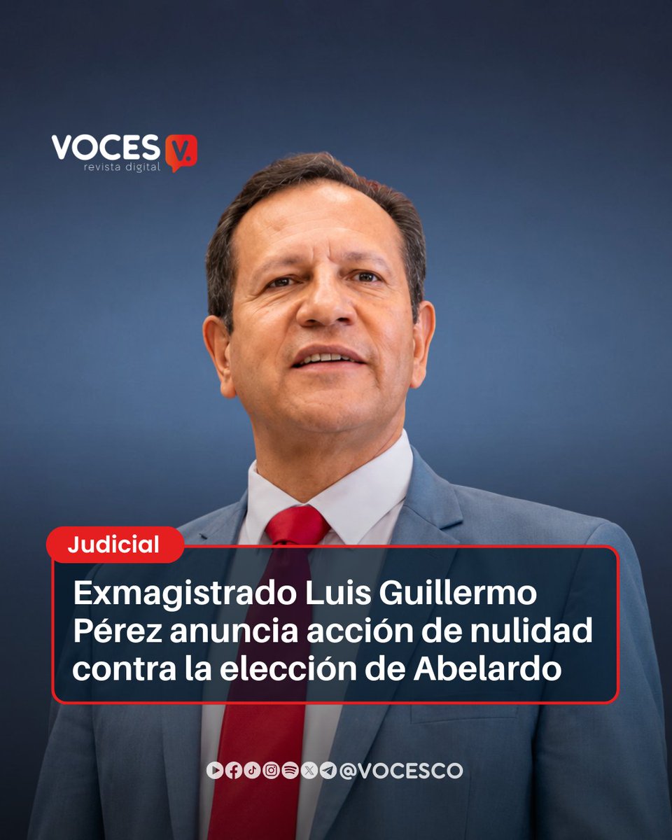 ValenciaGermanC's tweet photo. #Opinión | El abogado y exmagistrado del Consejo Nacional Electoral (CNE), Luis Guillermo Pérez Casas, busca anular la elección democrática del presidente de la república 2026, @ABDELAESPRIELLA . Pero cuando revisamos el pasado de este personaje que posa de moral y decencia, encontramos a un hombre investigado y sancionado dos veces por corrupción, algo ya típico de estos "liderillos" de izquierda. Lo cierto es que Pérez Casas, siendo el Superintendente de Subsidio Familiar, alteró los requisitos exigidos por resolución que reglamentaba la lista de elegibles para los cargos de directores administrativos y agentes interventores de las cajas de compensación familiar. El propósito comprobado y ratificado por la @PGN_COL fue el manejo de la total burocracia, para después comprobar que solicitó públicamente a los directivos de las cajas de compensación vigiladas un "aporte solidario" en dinero destinado a la población de Buenaventura bajo el marco de la "Paz Total". La Procuraduría dictaminó que esta exigencia económica era ajena a las funciones misionales de la Superintendencia y que como siempre esos dineros no se sabe a dónde fueron a parar. Casualmente hubo revocación de la Inhabilidad en (2025), con el cambio en la dirección del Ministerio Público, como todo en este pais. 

Actualmente está denunciado ante la fiscalía por la firma internacional Thomas Greg & Sons, por hostigamiento y perturbación en certamen democrático. Ha promovido desinformación para desacreditar el proceso de escrutinio de las elecciones presidenciales. En este proceso también la "docente" @tamaraargote, activista acérrima del horrible gobierno de @petrogustavo, ha participado de esta maniobra asegurando un fraude electoral y promoviendo con este señor Pérez Casas, una desestabilización homogénea hacia las instituciones electorales, a la voluntad del pueblo colombiano que votó en las urnas y a una fractura colosal en las pacíficas manifestaciones. 

Es importante que los entes de control vigilen de cerca a estos personajes y que exista cabida para procesos penales y administrativos contra personas que siguen activas en la función pública. 

Están tan sediosos de poder, que no admiten su derrota y la voluntad democrática de los resultados electorales. 

¿Hasta que grado, el @consejodeestado se prestará para algo tan fríamente planeado en contra del país?? 

Confiamos que el próximo 7 de agosto el presidente electo se posecione en su cargo con todo el apoyo de los millones de colombianos y de todas las instituciones del estado.

Petro y toda su corrupción serán historia!!!