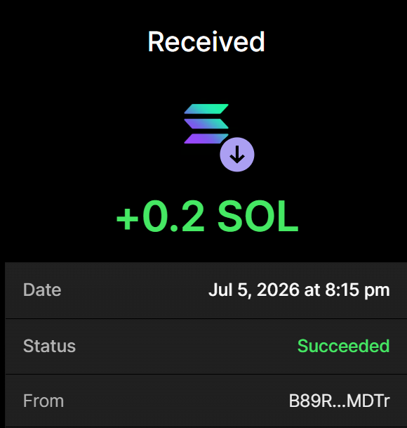 WaifuXSolana's tweet photo. Purchase of  2 MILLION $WAIFU completed for 0.2 $SOL

1 $SOL = 10,000,000 $WAIFU
5 $SOL = 100,000,000 [100% BONUS] $WAIFU   

Send SOL to: FXthzgW3t8TgBbXdt3LxBA744kH416GGLpdbNHTfrNhD

Min 0.2 SOL    

Retweet &amp; Drop Sol Address for $100 Airdrops https://t.co/G3ncNEBSsB