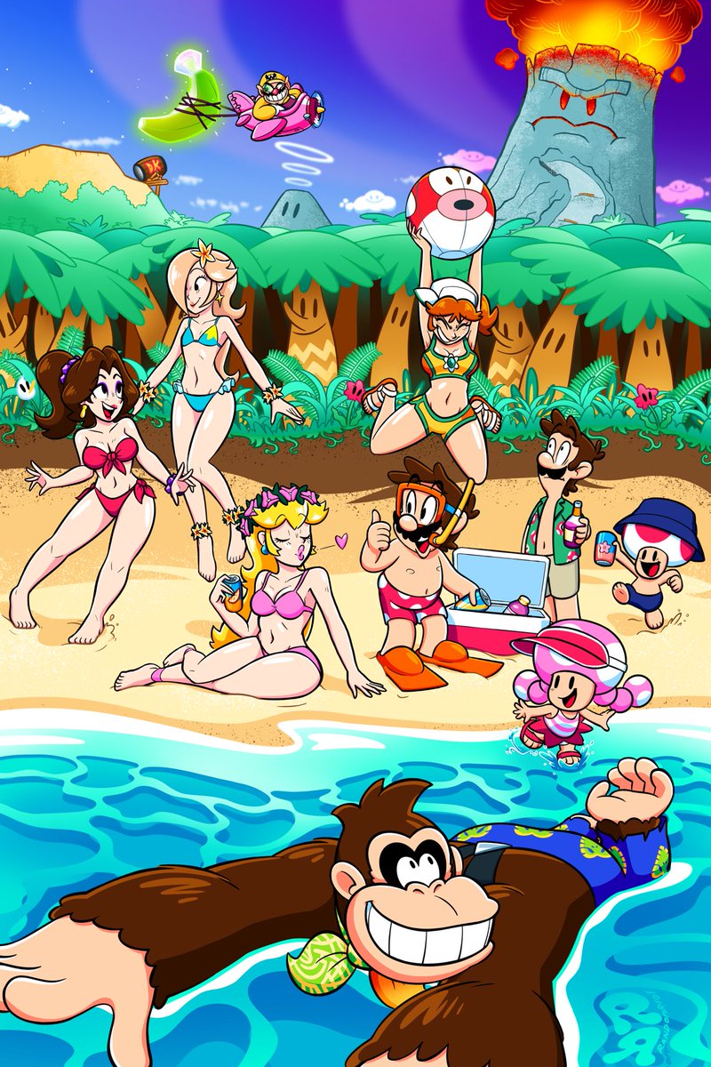 WrandomWriot's tweet photo. DK MOUNTAIN BEACHSIDE 🍌👙🌋 https://t.co/qfpp0Av8EM