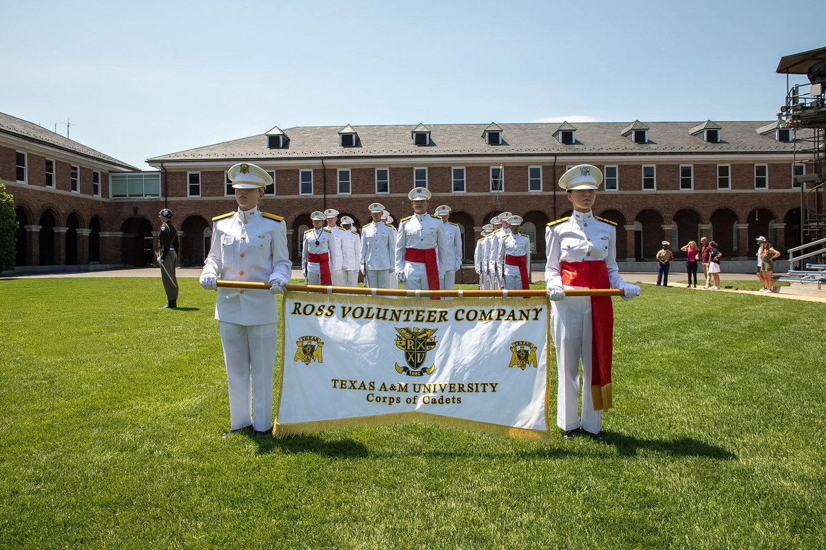 Glenn_Hegar's tweet photo. I am proud of the @AggieCorps for traveling this weekend to represent @TAMU in our nation’s capital. The Fish Drill Team, Ross Volunteer Company and Corps Color Guard were in Washington, D.C., to help celebrate America’s 250th birthday with the honor, discipline and tradition that make the Corps so special. They represented Texas, Texas A&M and our nation with distinction. Gig ’em!