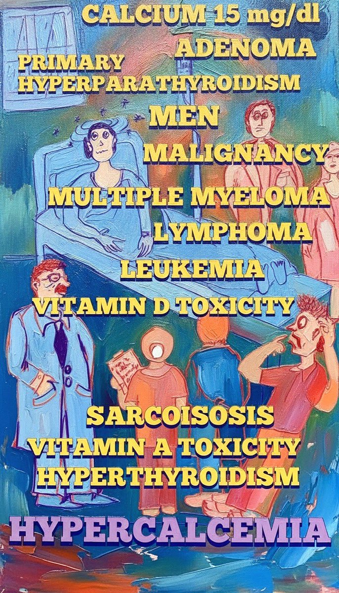 DrSweetyKedia's tweet photo. https://t.co/PJnxuOlyAW

@DrSweetyKedia on Instagram
Can you solve this rapid revision case study?

Patient is drowsy, dehydrated, motion not passed since 3 days, pallor ++

Master this discussion in 60 seconds! 💥

Ans 🔥 Malignancy could be Ca Lung or Renal Ca

MEN https://t.co/DSjXLYddC7