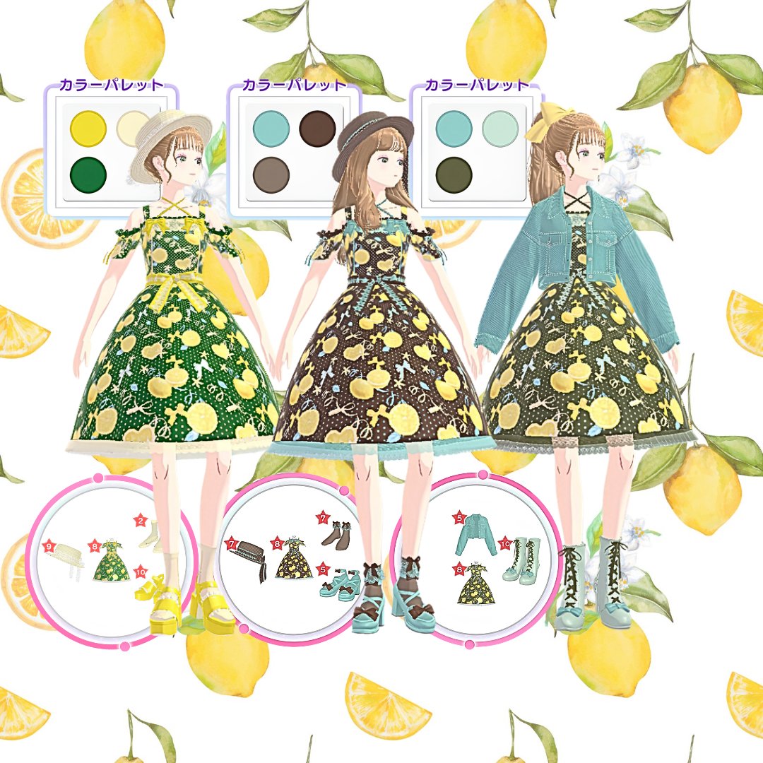_lulala's tweet photo. フレッシュパレット×フレッシュレモンJSK🍋︎︎✨︎
#FashionDreamer
#ファッションドリーマー https://t.co/bSTOwHPDbv
