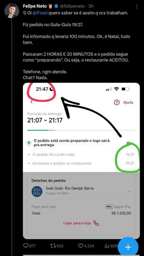 kaiserMito22's tweet photo. pedi ifood e ate agr nada pqp https://t.co/Rw7QQI2CGP