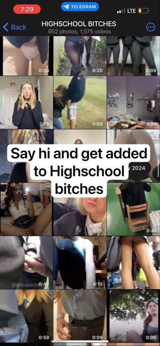 ellifikra's tweet photo. Got every type - Mega links for teen blowjobs, lesbians, Tango files, young girls Telegram groups + more. Message me if you are interested on Telegram⬇️⬇️

https://t.co/U2VhZtCA7B https://t.co/gyjeHyxCJY