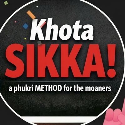 SikkaKhota_Chor's tweet photo. #NewProfilePic https://t.co/IFKYIREMzr
