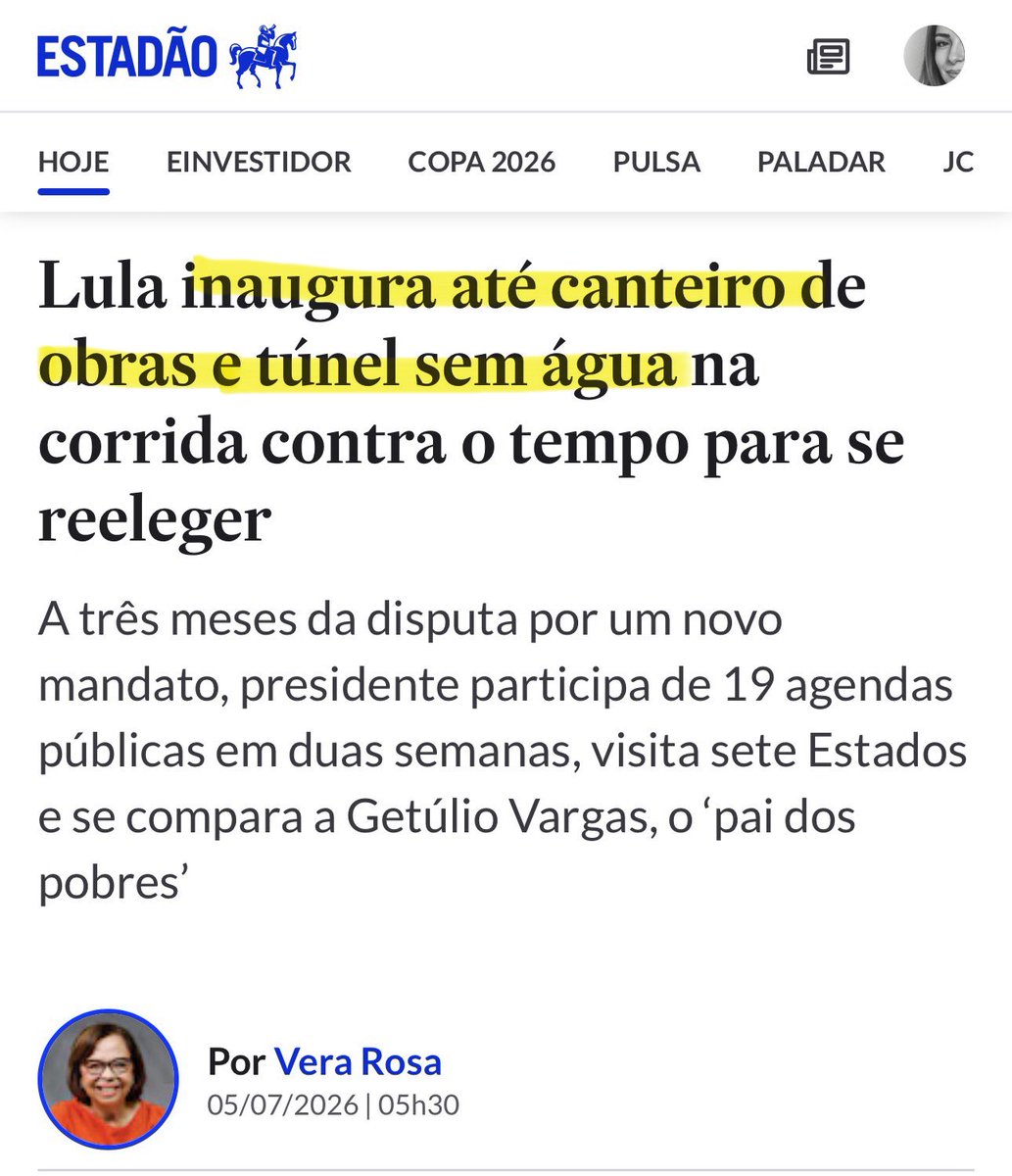 evandroratho's tweet photo. A cada quatro anos Lula inaugura promessas não cumpridas, e tem gente que continua acreditando. https://t.co/5bColAPcF1