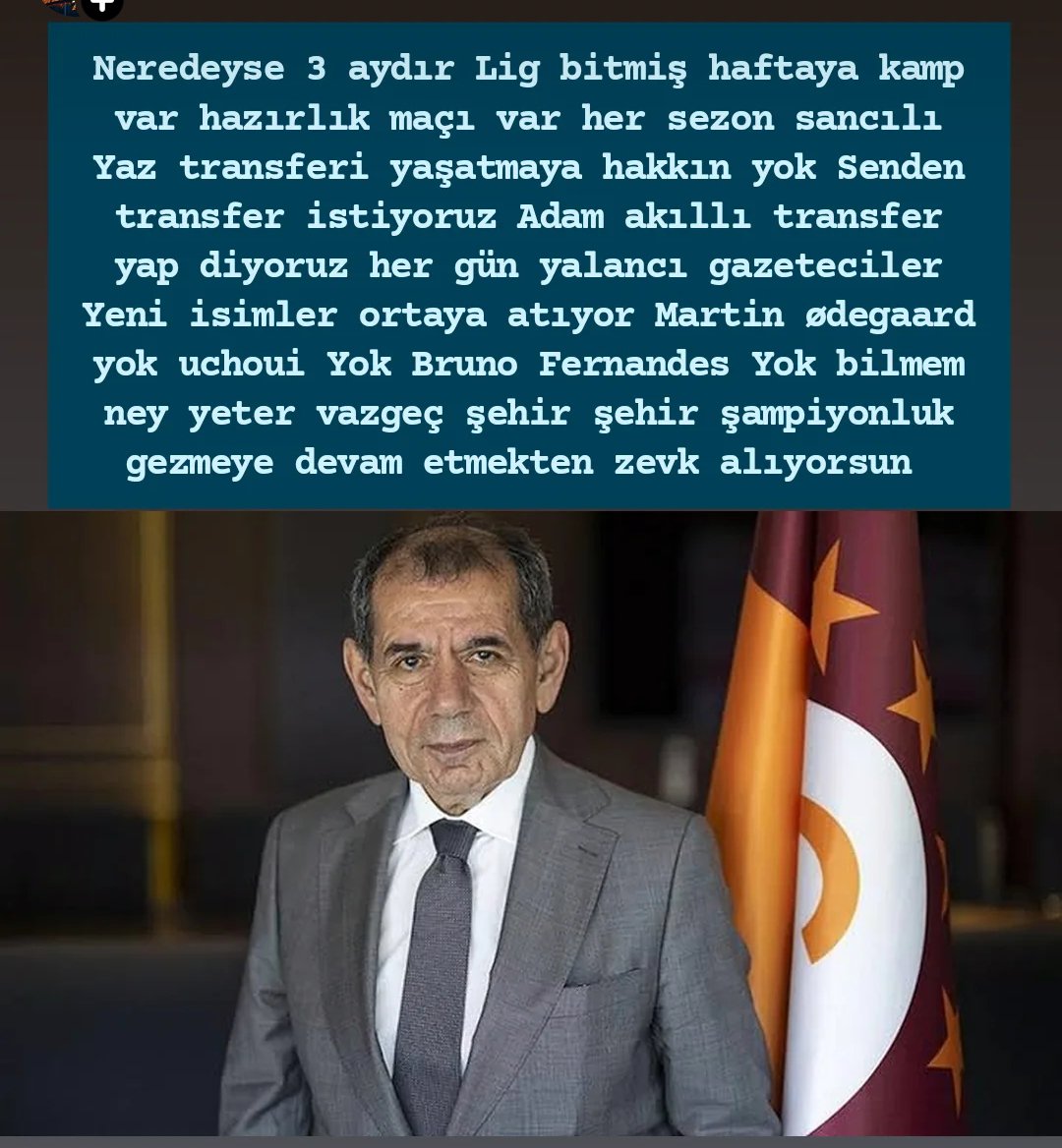 esmerveyso's tweet photo. @GSAtletizm #DursunÖzbekTransferlerNerede https://t.co/rNCJr704lV