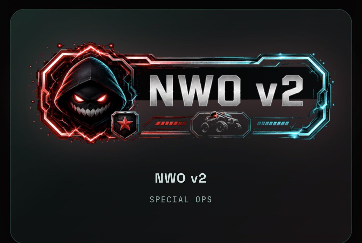 NWO v2 🐂🀄️ tweet media