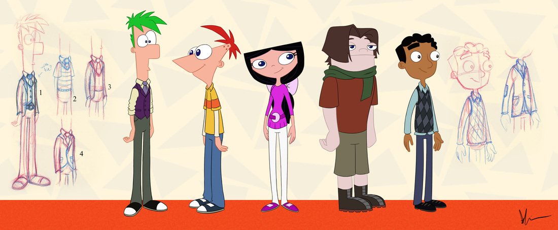 theoldpnffandom's tweet photo. "Phineas and Ferb: Act Your Age" (2015) / CHARACTER DESIGN - Ashley Michelle Simpson (KicsterAsh) (2015) #phineasandferb https://t.co/nYpU27uhXe