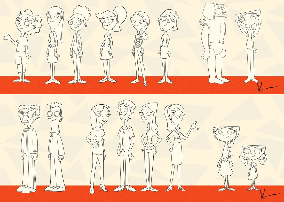 theoldpnffandom's tweet photo. "Phineas and Ferb: Act Your Age" (2015) / CHARACTER DESIGN - Ashley Michelle Simpson (KicsterAsh) (2015) #phineasandferb https://t.co/nYpU27uhXe