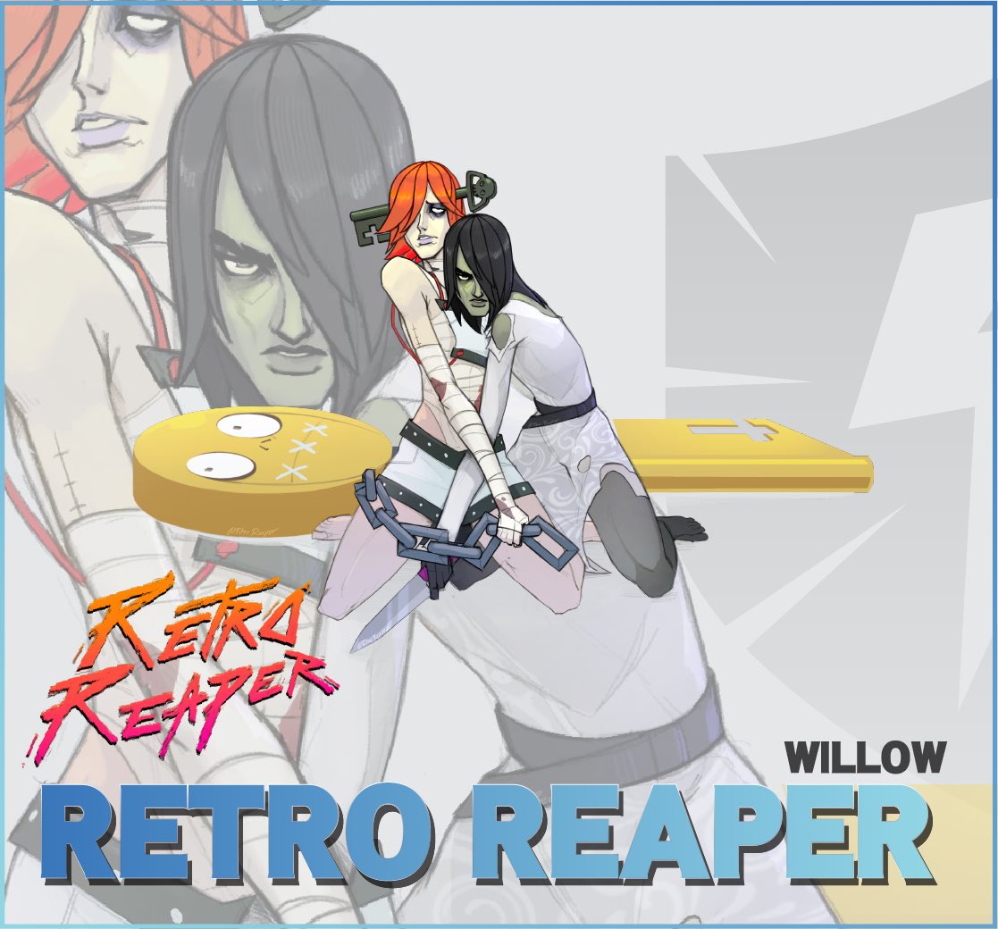 RtroReaper's tweet photo. Thanks for having me on! I was in charge of the second Key art alongside these submissions https://t.co/6bcTBkbH7o
