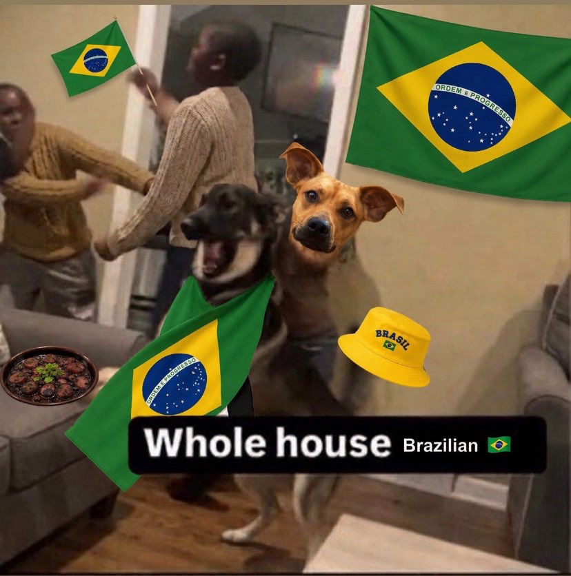 starminj's tweet photo. O mundo todo assim hoje #BRAXNOR #FIFAWorldCup https://t.co/AkHf19sL3S