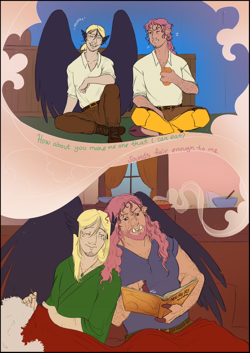 tooovski's tweet photo. This was a thing made for voices of the blade last year uu emduo being ol warbuddies heals my soul uu https://t.co/maAZMNUzDb