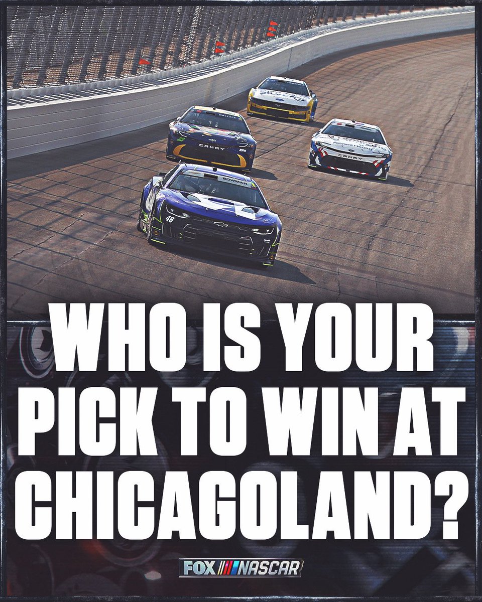 NASCARONFOX's tweet photo. Who punches their ticket to victory lane today? https://t.co/GjV3sC4qwt
