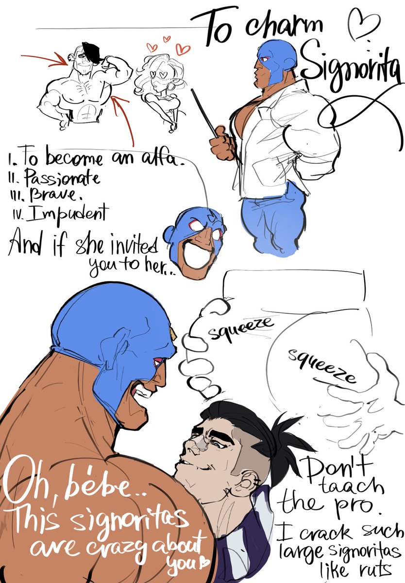 Lurisuet's tweet photo. Pickup lessons from El Primo #BrawlStars #ElPrimo #Edgar #Art https://t.co/KcgCpWDR53
