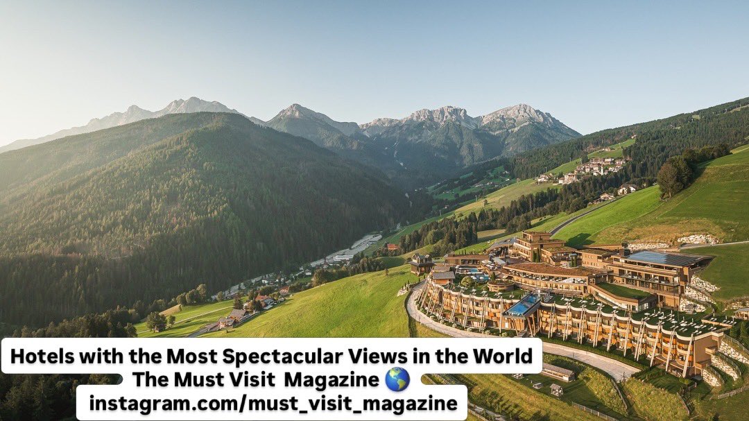 Must_Visit_Net's tweet photo. Hotels with the Most Spectacular Views in the World
Today, we present Hotel Hubertus in South Tyrol, a place that undisputedly offers one of the most spectacular views in the entire world.
Nestled in the heart of the breathtaking Dolomites in northern Italy, this architectural masterpiece redefines the concept of a room with a view. What truly sets Hotel Hubertus apart—and makes it a viral sensation worldwide—is its legendary Sky Pool. Suspended 12 meters above the ground on massive larch columns, this 25-meter infinity pool stretches out into the open air like a floating glass bridge. With a glass bottom section, it gives you the surreal sensation of floating weightlessly between the earth and the sky.
Whether you are swimming in the heated waters of the Sky Pool or relaxing on the panoramic terraces, you are treated to a jaw-dropping, 360-degree unobstructed vista. The dramatic peaks of the Dolomites, lush alpine meadows, and the sweeping Valdaora valley unfold right before your eyes. In the winter, it transforms into a snowy wonderland; in the summer, a vibrant green paradise.
Combined with its striking modern design that blends seamlessly into the alpine landscape, Hotel Hubertus isn't just a place to stay—it is a sensory escape where nature and luxury collide in the most visually stunning way imaginable.
#HotelHubertus #SouthTyrol #Dolomites #ItalyTravel #InfinityPool #SkyPool #BeautifulDestinations #Wanderlust #LuxuryTravel #SpectacularViews #TravelGoals #Alps #HotelWithAView