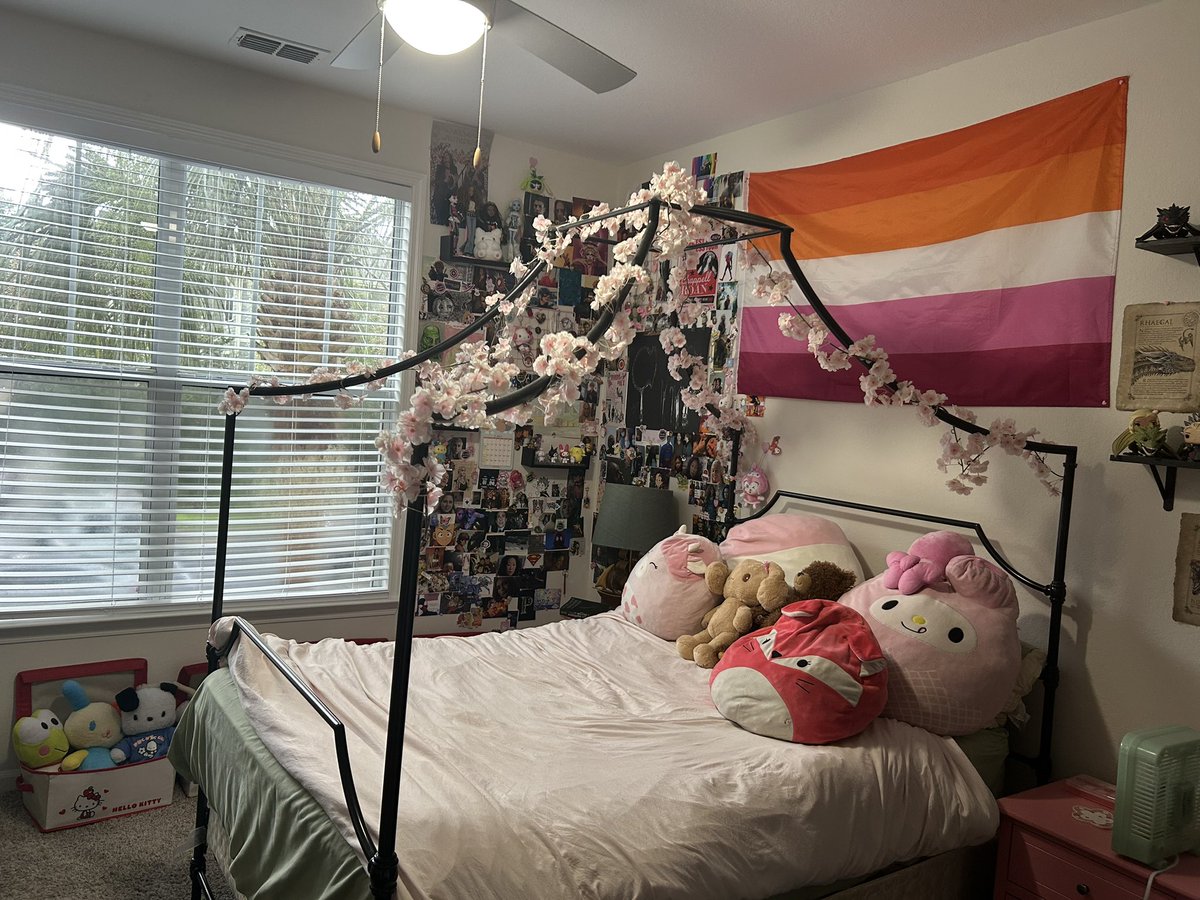 Rhaegals_flame's tweet photo. Bedroom of a 25 year old 🦢 https://t.co/cuSy3blI9F