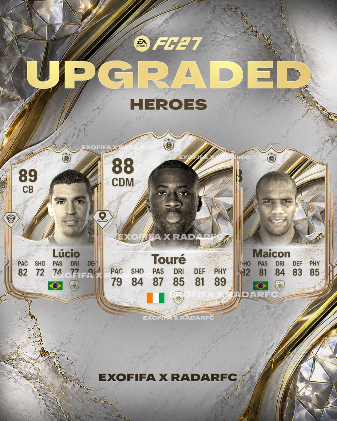 3 Heroes Would Be Upgraded to Icons in EA FC 27