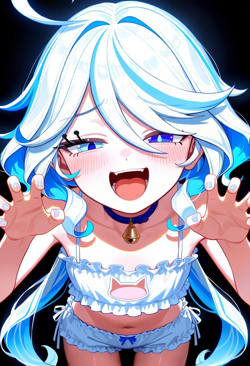 FurinaBrat's tweet photo. Kitty Attack https://t.co/64AxeycDKY