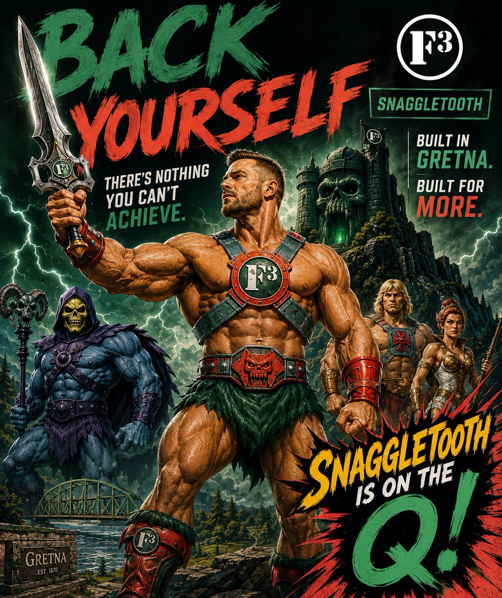 AFDocForrest's tweet photo. Masters of the Universe inspired Monday @F3Stormbreaker! Snaggletooth has got inspiration &amp; pain headed your way! #StirUpTheStorm
@F3SarpySwagger (#GretnaIsInSarpyToo)
@F3Omaha
4:45 sMurph (KOA leading) @F3Titanalley
5:30 🥊
6:18  Coffee @Maverik https://t.co/yTx8tSvK3o