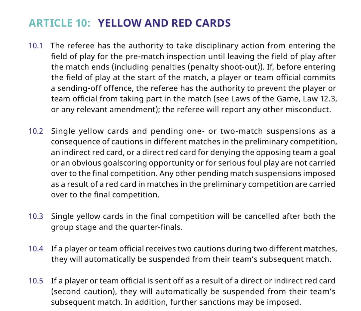 Maus_C's tweet photo. @nalhie Look at 10.5 of the rules for THIS World Cup https://t.co/edYw91Loj1