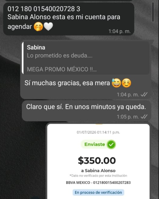 Scorpc7o's tweet photo. Hoy toca quemar a otra persona del medio. No tengo intenciones de que mi cuenta se vuelva de puros reportes, pero últimamente he tenido mala suerte.

Con ustedes, una persona que se hace llamar "Sabina", quien en estos días anda muy activa lanzando promos para después quedarse con los depósitos, dejar plantados a sus clientes aunque ya tengan la habitación pagada, y desentenderse de la situación para después... hacerse la digna en su grupo de Telegram. 

@Resenadortopill @GoRaAnJo @Grancarnal20RE @RicardoConx558 @PaynePodrik