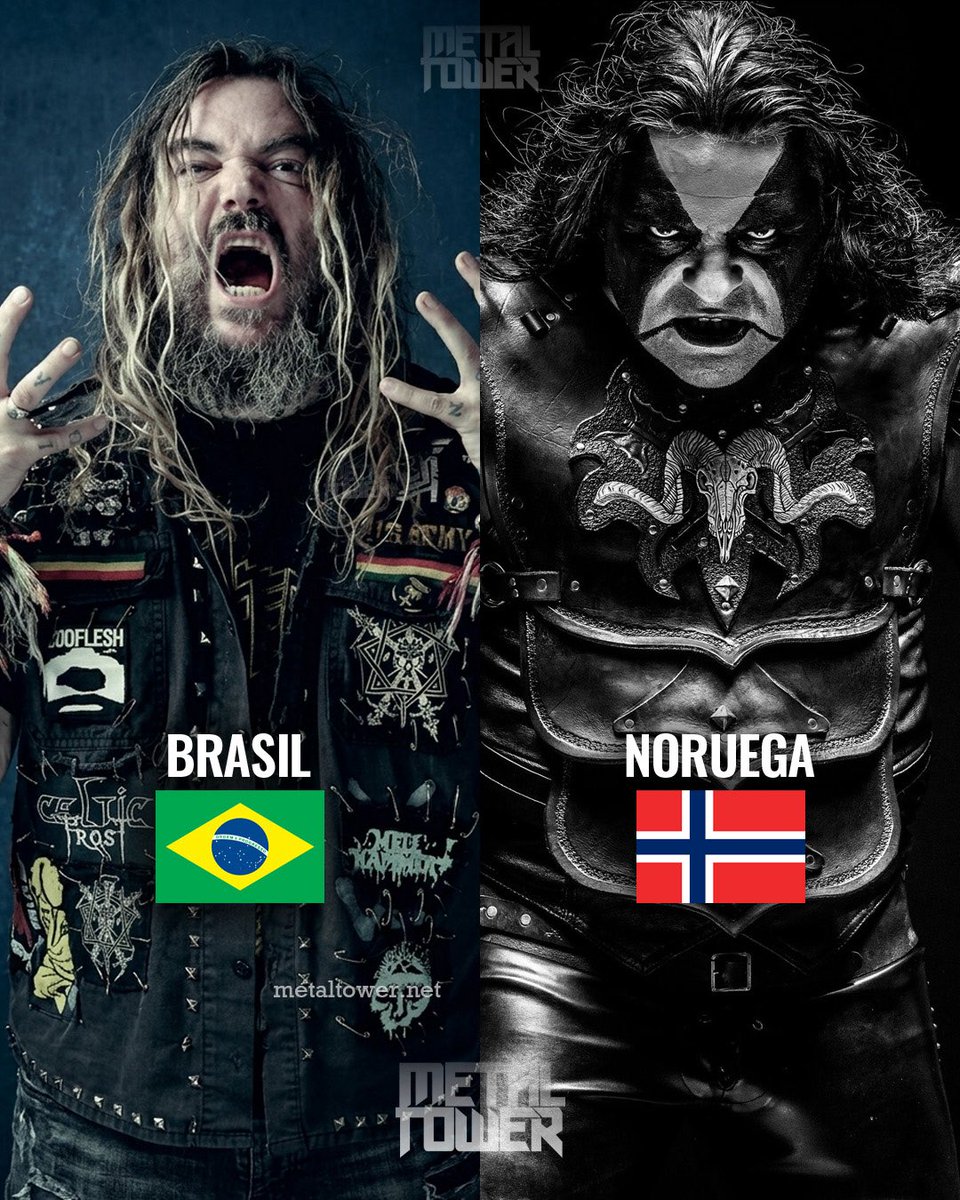 themetaltower's tweet photo. Brasil 🇧🇷 o Noruega 🇳🇴, solo puede pasar uno. ¿Con quién vas? https://t.co/cqlAmIZmkY