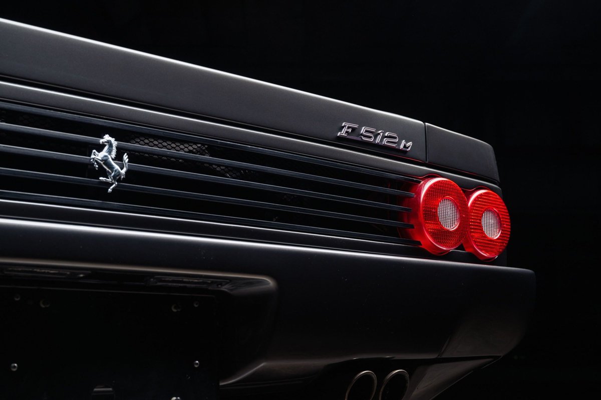 kotecinho's tweet photo. 1995 Ferrari F512 M  
Canna di Fucile Metallizzato