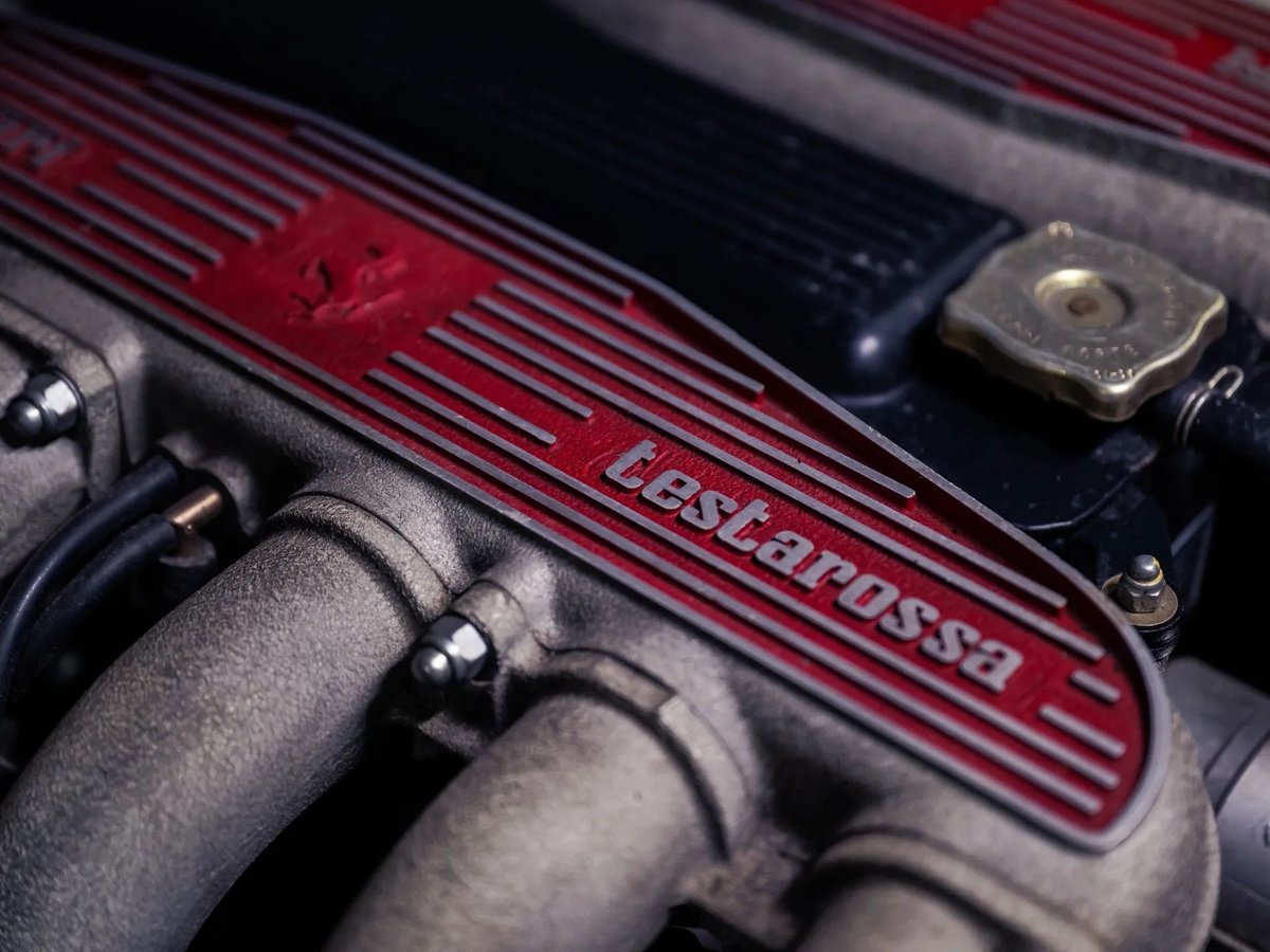 kotecinho's tweet photo. 1995 Ferrari F512 M  
Canna di Fucile Metallizzato