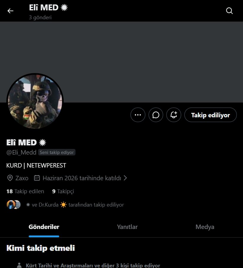 simko_8's tweet photo. @Eli_Medd ’in  hesabı türkiye’de erişime engellendi. Takip edelim destek verelim ve en önemlisi Rt edelim. https://t.co/DCU7CzSvxl