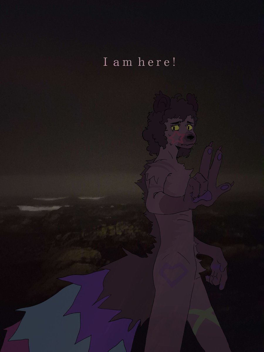 M3LTING_AWAY's tweet photo. Fursona wip
The bg is a pic i took at night https://t.co/DuEP8TxhyK