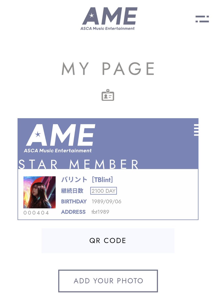 TBT1989's tweet photo. 皆さん、おはよう🌞☕️
今日はAME創立2100日目です!🎉🎊
素敵な一週間になりますように💜
#ASCA❤️
New Single💿 #Cusp is out now!🪄
DL&ST🎧
▷https://t.co/b0qPDP9pxH
MV🎞️
▷https://t.co/BGrnjV47lT
#ASCA_Cusp
New Digital Song「Hello, new wonder!!」🎵
DL&ST🎧
▷https://t.co/Zwi3Mx5aw8 https://t.co/tPRpgAfzwb